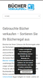 Mobile Screenshot of buecherverkaufen24.net